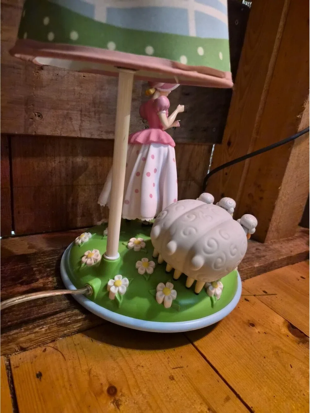 Disney Toy Story Bo Peep Table Lamp with Sheep Shade, 2019 Broken Needs Repairs